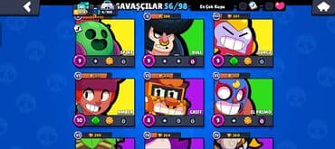 Digər ixtisaslar: Brawl Stars hesabı – detallı oyun profili Ümumi: - Profil adı — 4