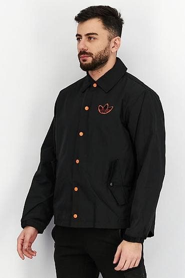 şalvar cins: Məhsul: Adidas Originals kişi yüngül jaketi - Rəng: qara, parlaq — 1
