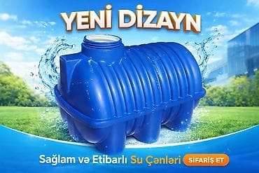 Yeni dizayn 1000 lt su çəni - Material: Yüksək keyfiyyətli, qalın lalafo.az -da Yeni dizayn 1000 lt su çəni - Material: Yüksək keyfiyyətli, qalın