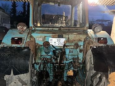 traktör: Traktor MTZ 80 Belarus – mavi kabinli, arxa üç nöqtəli asqı sistemi və — 4