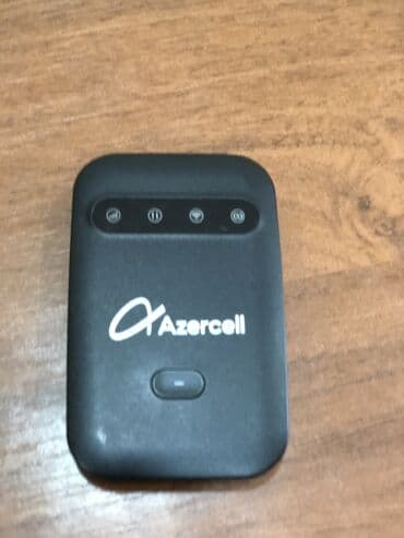 fiber modem: Portativ 4G Wi-Fi router. Model MF25. Daxili batareya ilə təchiz — 1