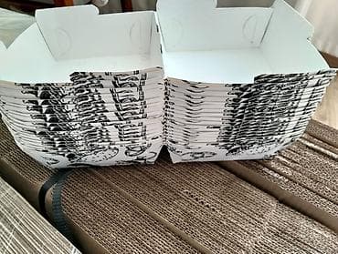 Restoran, kafe avadanlığı: Restoran ucun yeni qablaşdirma qutulari satilir.130 azn Hamsi — 3