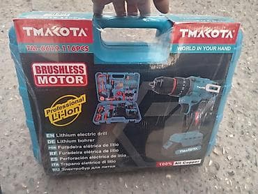 Mexaniki əl alətləri: Drel dəsti, ədəd: 116, Drel-şurupaçan — 3