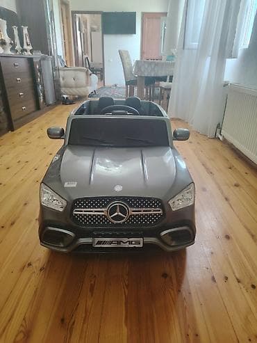 Uşaq üçün akkumulyatorlu Mercedes-Benz stilində elektrik maşın - — 1