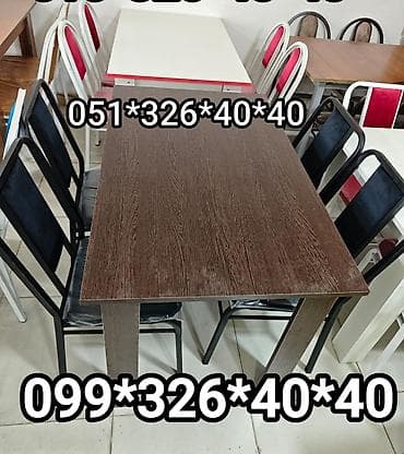 07 şəkilləri ağ: Mətbəx masası, Yeni, Açılmayan, Laminat, Dördbucaq masa — 3