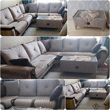 komod mebel: GuluKünc divan 1000 azn.Yenidir.Ölcüsü 3/3.Acilir+bazalidir.Unvan — 1