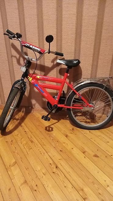 20 velosiped: Uşaq velosipedi – 20 düym - Rəng: qırmızı, rəngarəng naxışlarla - — 4