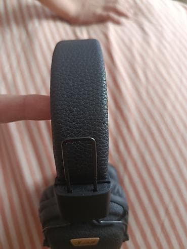 bluetooth qulaqciqlar: Yeni Simsiz (Bluetooth) Qulaqcıqlar, Marshall, rəng - Qara — 4