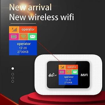 kablosuz wifi modem: İstənilən simkartı dəstəkləyir,wifi yaradır,lazımlı məhsul 10cihaza — 1