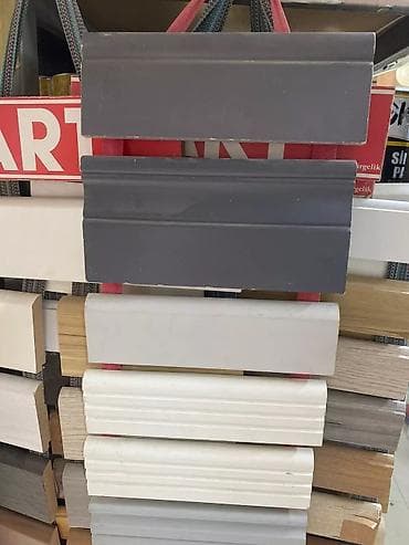 sapacki sekilleri: MDF plintus – dekorativ döşəmə-kənaqa qəlibi - Material: sıx MDF — 5