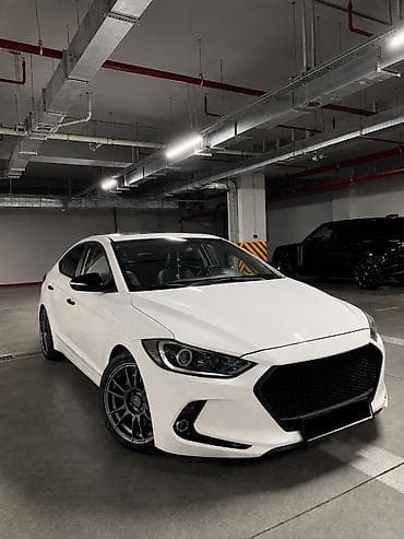 07 disk: Hyundai Elantra sedan – ağ rəng GULRUX . aerodinamik kuzov kiti və — 6