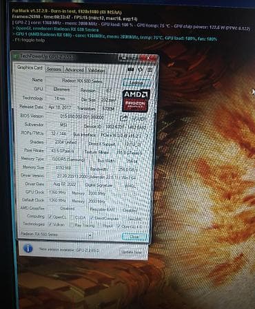 samsung tab s8: Videokart MSI Radeon RX 580, 8 GB, İşlənmiş — 10