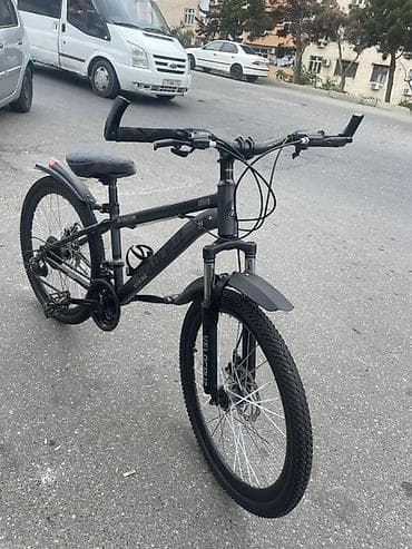 dağ motrsikleti: VELOSİPED 24-lük VELOQURUZ VELOSİPED çox az işlənib! Heç bir problemi — 1