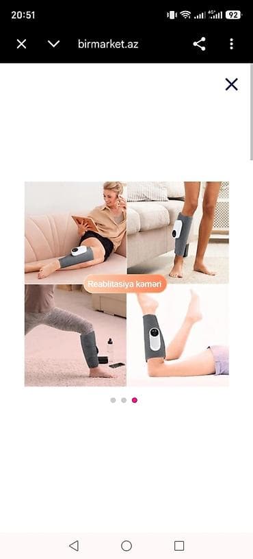 Masajor, Vibro masajor, Bədən üçün, Yeni, Pulsuz çatdırılma — 2