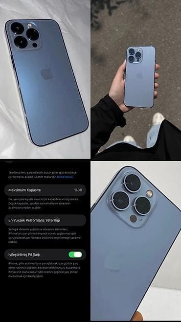 IPhone 13 Pro Max, 128 GB, Sierra Blue, Face ID