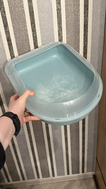 toyuq ucun yem qablari: Məhsul: Pişik tualeti (qum qabı) Ölçü: Uzunluq 35, Eni 30, hündürlüyü — 6