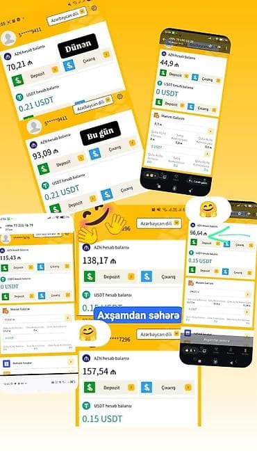 Xidmət: “15 Saniyə Video İzlə – Pul Qazan” tətbiqi - Konsept: Qısa — 2