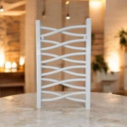 Kafel və bitirmə daşları: ▪️Paslanmaz materialdan dəsmalqurudanlar (Nerj 304) — 12