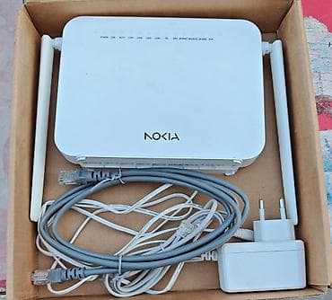 Nokia G-1425G-B GPON Wi‑Fi router Xüsusiyyətlər: - Model: Nokia