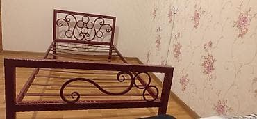 dəmir dirək: Təknəfərlik çarpayı, Bazasız, Matrassız, Siyirməsiz — 9