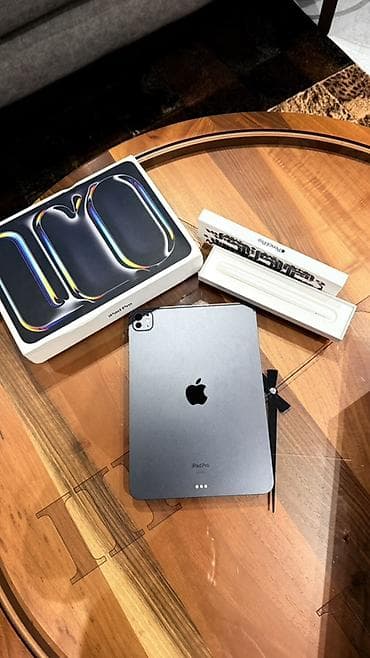 ipad planşet: Apple iPad Pro + Apple Pencil Pro dəsti Məhsul:Original məhsuldu yep — 5