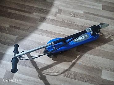 kemei 2299: Elektrik skuter – L-SCOOTER - Rəng: mavi - Tip: elektrikli — 2
