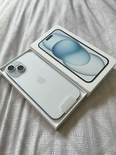 IPhone 15, 128 GB, Ağ, Face ID