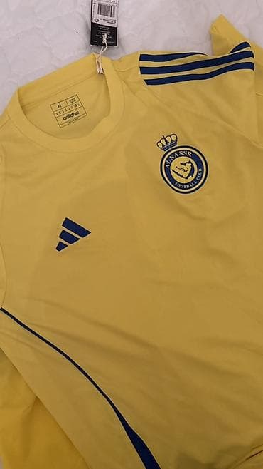 Kişi geyimləri: İdman dəsti, Adidas, M, rəng - Sarı — 1
