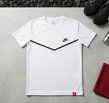 Futbolka, Nike, S, rəng - Ağ