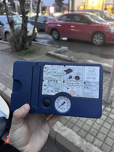 kompressor 50: Avtomobil üçün portativ hava kompressoru Satılır 100 m alınıb təcili — 1