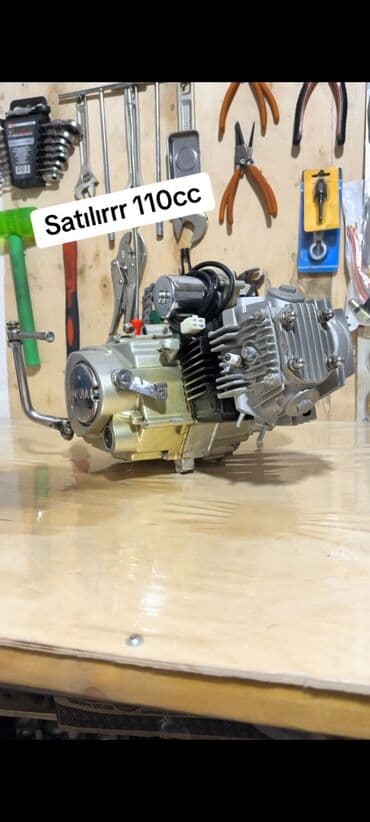 110cc benzinli motosiklet mühərriki - Həcmi: 110 kub sm - 4-takt