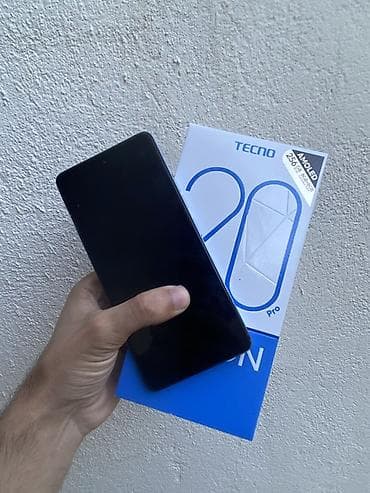 a 51 telefon: Tecno Camon 20 Pro, 256 GB, rəng - Bənövşəyi, Barmaq izi — 4