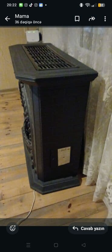 elektron termos: Kamin Peçi, Yeni, yanacaq - Elektrik — 2