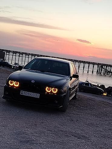 kia rio diffuser: BMW 5 Series (E39) sedan - Korpus: qara rəng, sedan kuzov, M paket — 3