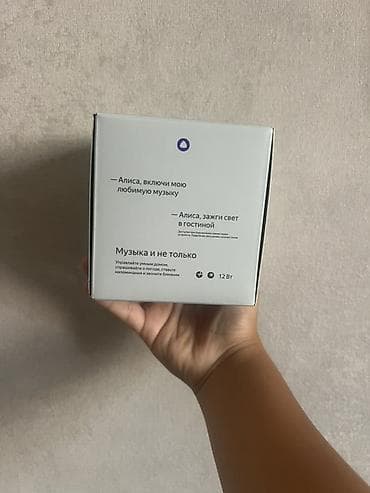 iphone x dubay: Yandex Stansiya Mini (saat displeyli ağıllı kolonka) - Kompakt — 4