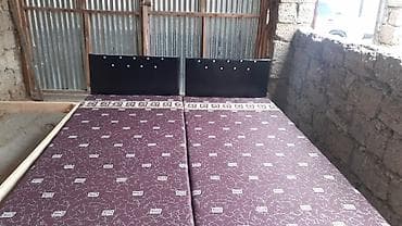 Çarpayı təzə Hazırı var Çatdırılma var 1 nəfərlik 60 manat 2 nəfərlik