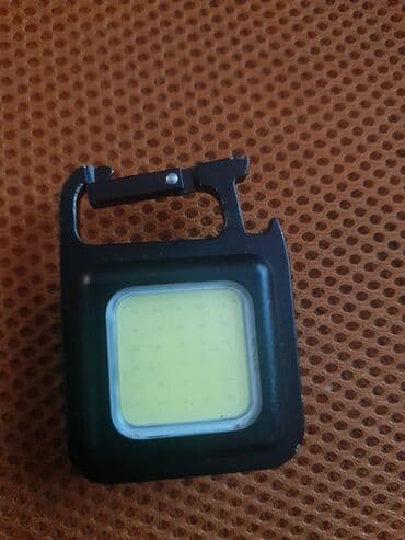 gece isiqlari: Kompakt LED işıq fənəri – karabinerli model - COB LED panel: geniş və — 1