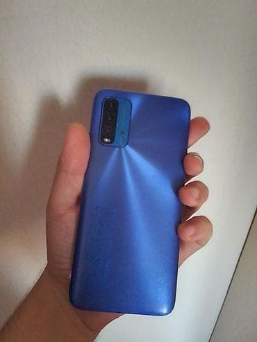 data modem sim card: Redmi 9T, 128 GB, rəng - Mavi, Face ID — 2