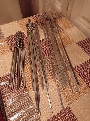 Şlanqlar: Mangal üçün şiş dəst sovet vaxtından galib birinin gitmeti 2 manat — 1