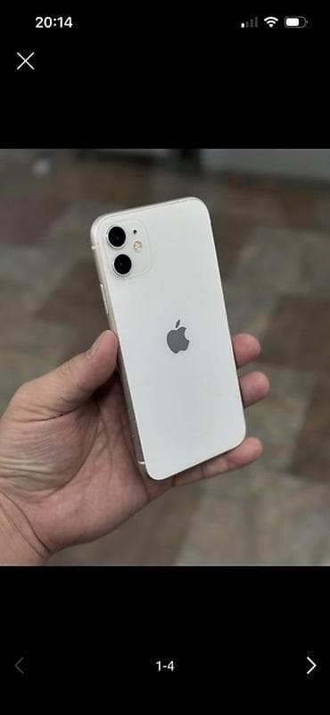 IPhone 11, 128 GB, Ağ, Face ID