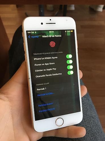 yeni iphone 5s: IPhone 8, 64 GB, Qızılı, Barmaq izi, Simsiz şarj — 4