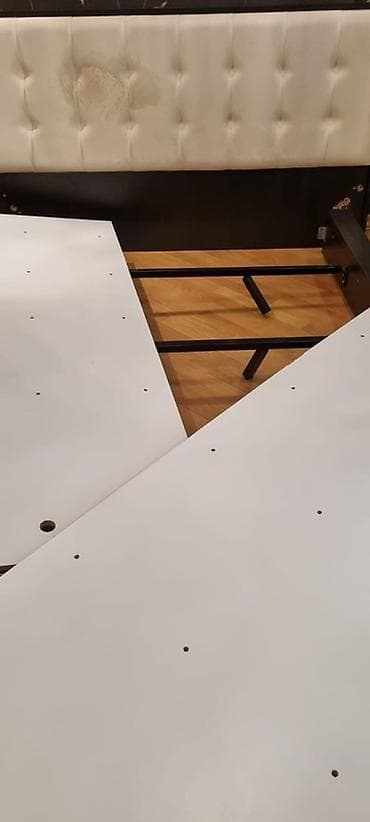 taxta lustur: İkinəfərlik çarpayı, Bazasız, Matrassız, Siyirməsiz — 4