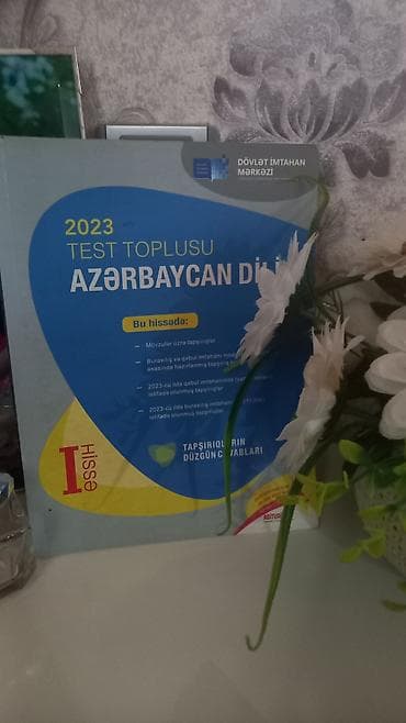 Azərbaycan dili Testlər 11-ci sinif, 1-ci hissə, 2023 il