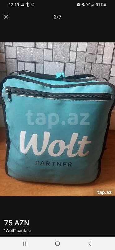 Kuryer çantaları: Salam Volt termo cantası yenidir almaq istəyən səxs əlaqə qursun — 4