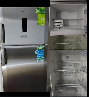 İşlənmiş 2 qapılı Beko Soyuducu Satılır, rəng - Gümüşü