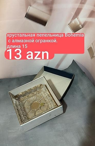 Bohemia markalı kristal külqabı - Material: yüksək keyfiyyətli lalafo.az -da Bohemia markalı kristal külqabı - Material: yüksək keyfiyyətli