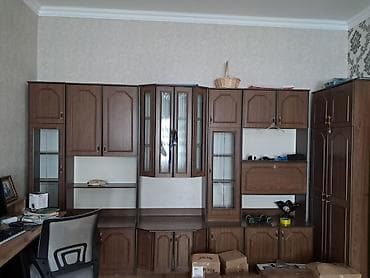 Ev üçün mebel: Salon/divanxana üçün iri ölçülü modul divar mebeli - Material: ağac — 1