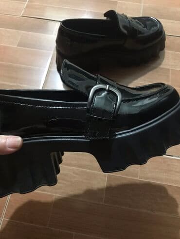 женские бордовые туфли: Туфли, Размер: 38, цвет - Черный, Новый — 7