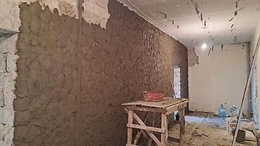 Avto xidmətlər: Əl sıva və suvaq xidməti - Daxili divar və tavanların əl üsulu ilə — 6