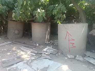 qaz beton: Beton quyu halqaları - Material: monolit beton - Forması: silindrik — 1
